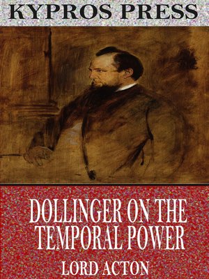 cover image of Dollinger on the Temporal Power